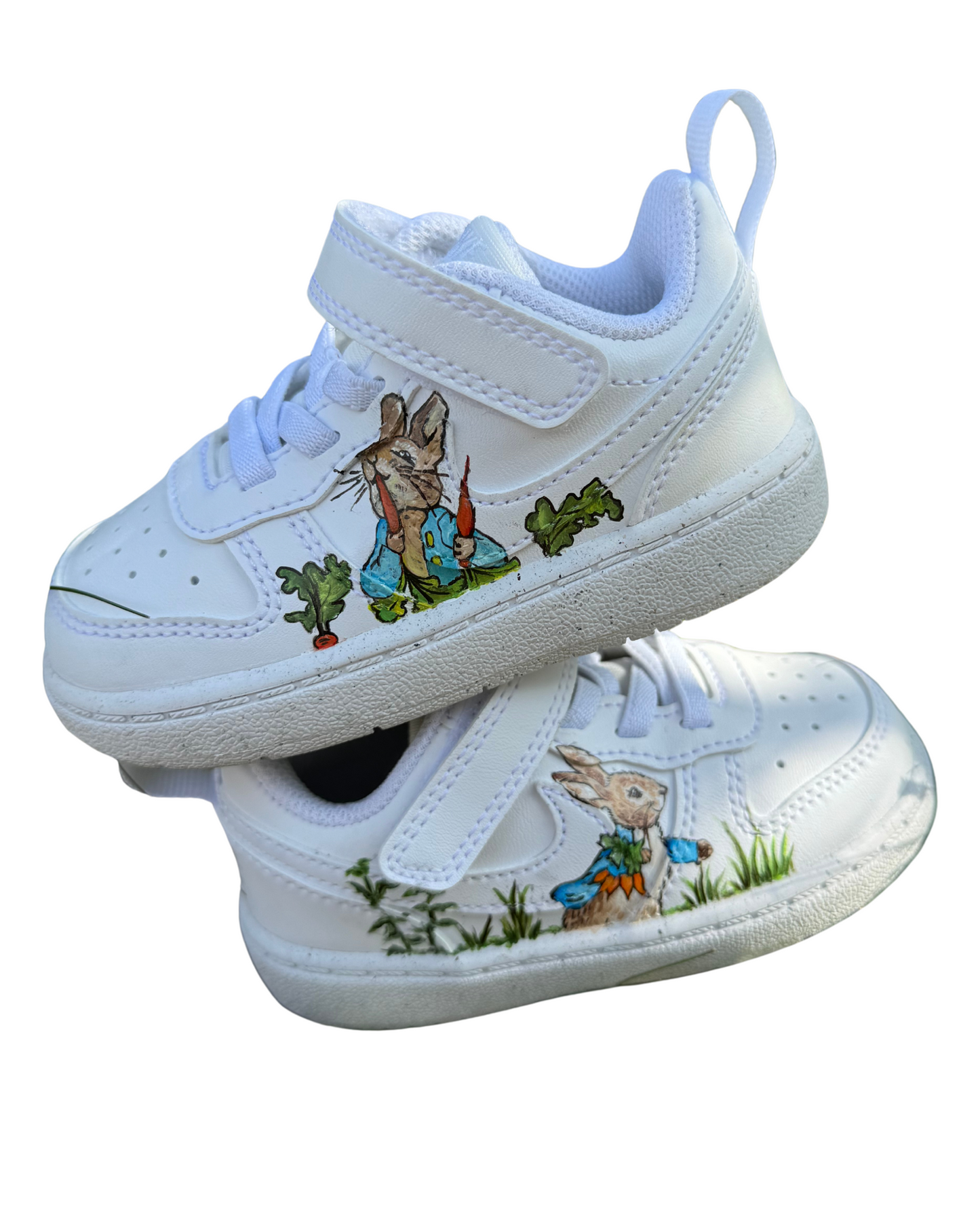 Baby rabbit custom shoes